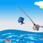 Easy fishing icon