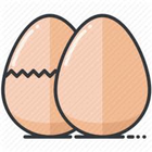 Egg Crack Pou أيقونة