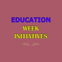 Education Week Initiatives ポスター