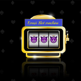 Emoji slot machine icône