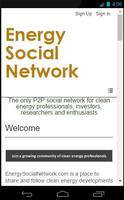 Energy Social Network plakat