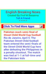 English Breaking News APK download