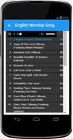 English Worship Song capture d'écran 3