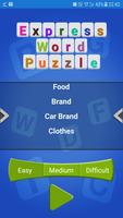 Express Word Puzzle ポスター