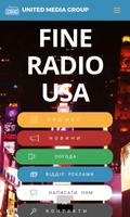 FINE RADIO USA poster