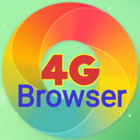 Fast 4G web browsing biểu tượng