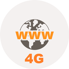 High Speed Internet Browser 4G آئیکن