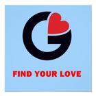 Find your love - Free Text and Chat icône