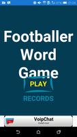 Footballer Word Game poster