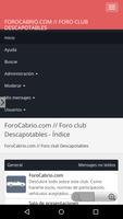 ForoCabrio.com capture d'écran 1