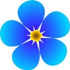 Flowers in BlueSky icône