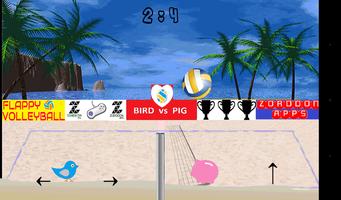 Flappy Volleyball capture d'écran 3