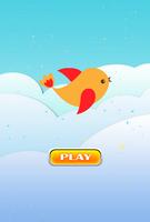 Flying Fish Flappy Game Affiche