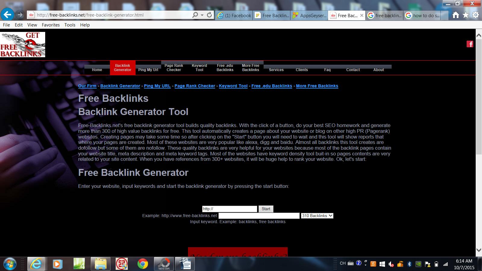 Tools generator Tools generator