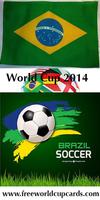Free World Cup cards Affiche