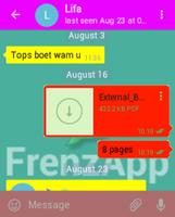 FrenzApp Messenger स्क्रीनशॉट 1