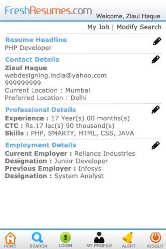 fresh resume job portal app apk download free communication app
