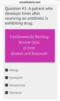 Fundamentals Nursing Review Quiz 15 Item capture d'écran 1