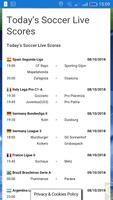 Futbol Live Soccer Scores and Predictions capture d'écran 3