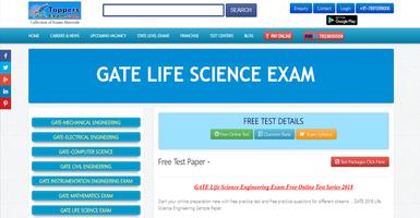 GATE Life Science Plakat