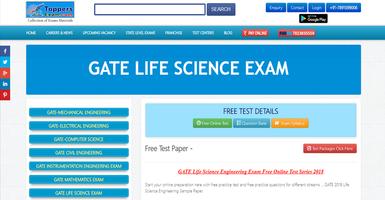 GATE Life Science poster