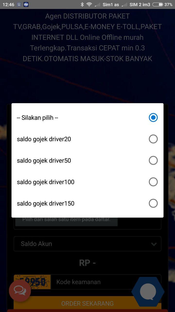 Gojek Top Up Driver Amp Gopay Termurah Terlengkap For Android