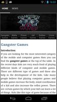Gangster Games تصوير الشاشة 1