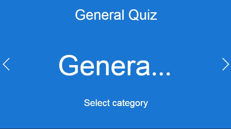 General quiz