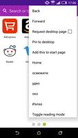 برنامه‌نما Gecko Browser for Android عکس از صفحه