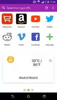 Gecko Browser for Android captura de pantalla 4