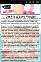 Get Rid of your Love Handles تصوير الشاشة 1