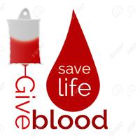 Blood donate online database-poster