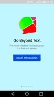 Go Beyond Text الملصق