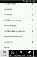 Golf Store capture d'écran 3
