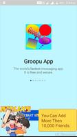 Groopu Messenger App पोस्टर