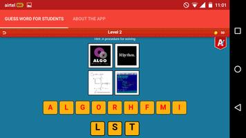 Guess Word-For Students Screenshot 2