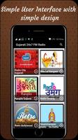 Gujarati 24x7 FM Radio Plakat