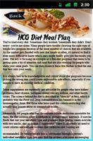 HCG Diet Meal Plan تصوير الشاشة 1