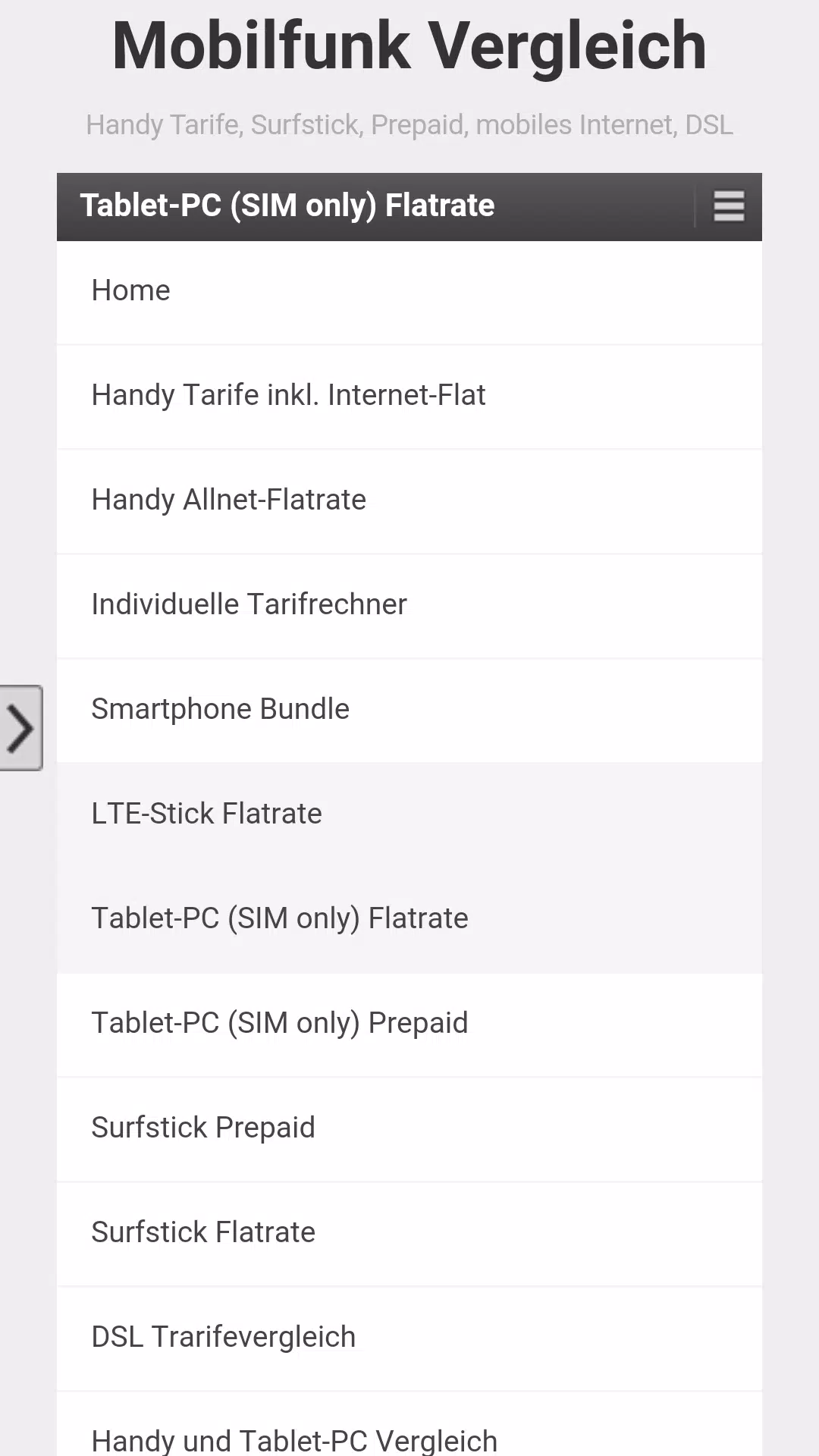 Handy DSL Tarife Vergleich for Android - APK Download