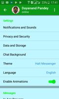 پوستر Halt Messenger: Fastest Calling and Messaging App