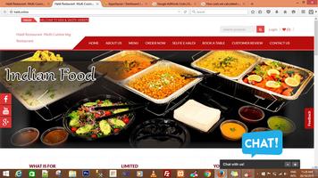 Haldi Restaurant Application পোস্টার