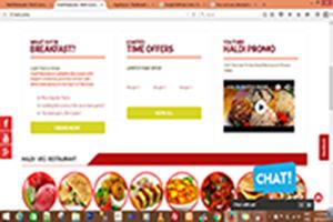 Haldi Restaurant Application imagem de tela 1