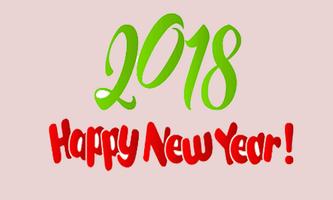 Happy New Year Sticker 2018 স্ক্রিনশট 3