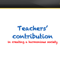 Harmony In Classrooms