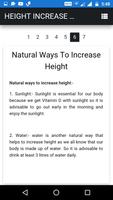 Height Increase Tips capture d'écran 3