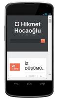 پوستر Hikmet Hocaoğlu Günlük Yazılar