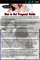 How to Get Pregnant Guide 海报