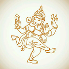 How to make happy to Lord Ganesh أيقونة