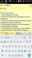 How to draw eyes - step by step تصوير الشاشة 2