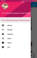 How To Get More Energy For Senior Citizens Plakat